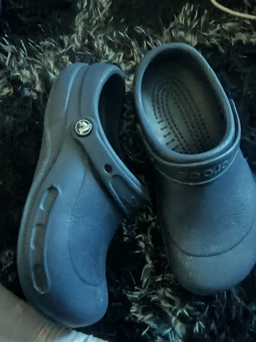 CROCS Kids Clog in Navy Blue
